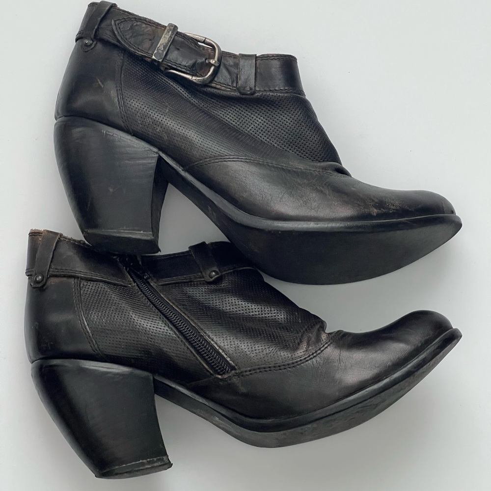 Office (UK Brand) Black Vintage Booties — Size UK5/ EU38 / US7